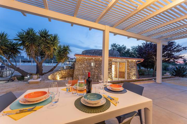 Location de vacances pour 8 personnes, avec balcon/terrasse à Taviano - 4