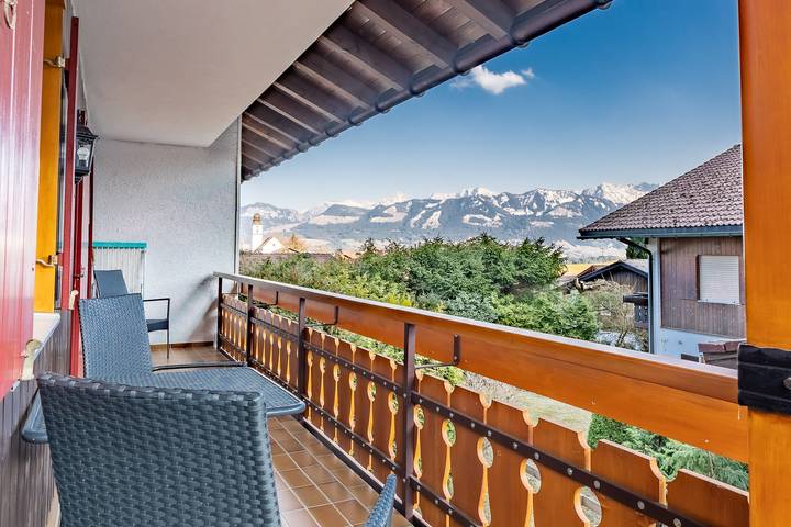 Ferienwohnung für 4 Personen, mit Balkon in Ofterschwang