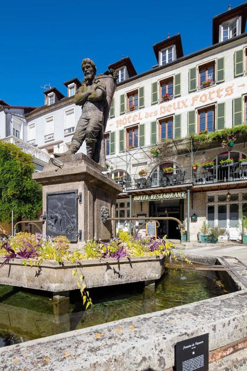 Logis Hôtel des Deux Forts in Salins-les-Bains, Jura Francais