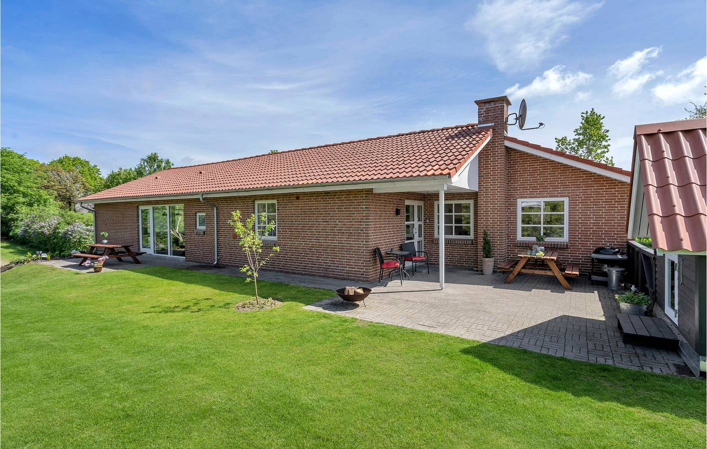 Ferienhaus für 10 Personen mit Sauna in Louns, Farsø