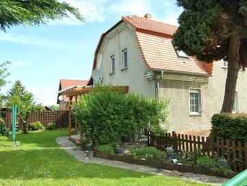 Ferienwohnung für 5 Personen, mit Terrasse und Garten, kinderfreundlich in Kolkwitz
