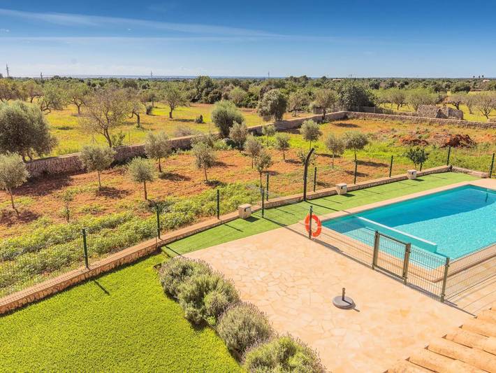 Finca für 10 Personen, mit Terrasse und Garten sowie Pool in Calonge (Mallorca) - 2