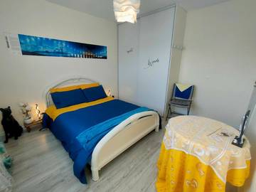 Chambre d’hôte pour 2 personnes, avec jardin dans Saint-Guinoux