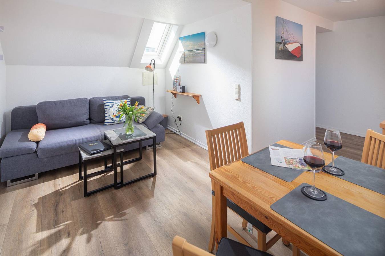 Entire apartment, Gemütliche 2-Raum-Ferienwohnung im Stadtzentrum in Norderney