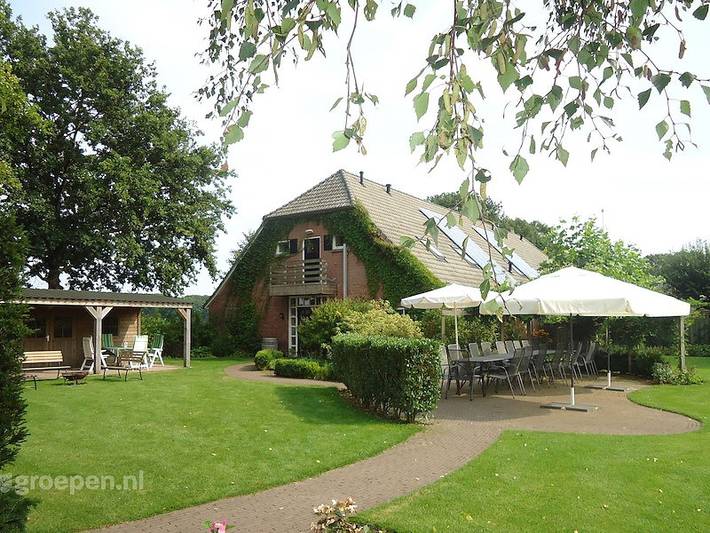 Natuurhuisje voor 20 personen, met Balkon/Terras en Terras in Noord-Brabant