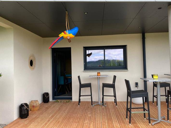 Chambre d’hôte pour 2 personnes, avec terrasse ainsi que vue et piscine en Haute-Savoie - 3