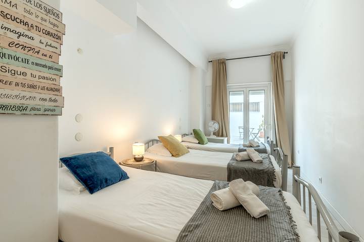 Apartamento vacacional entero, Apartamento de vacaciones para 3 personas con terraza in Lapa, Lisboa