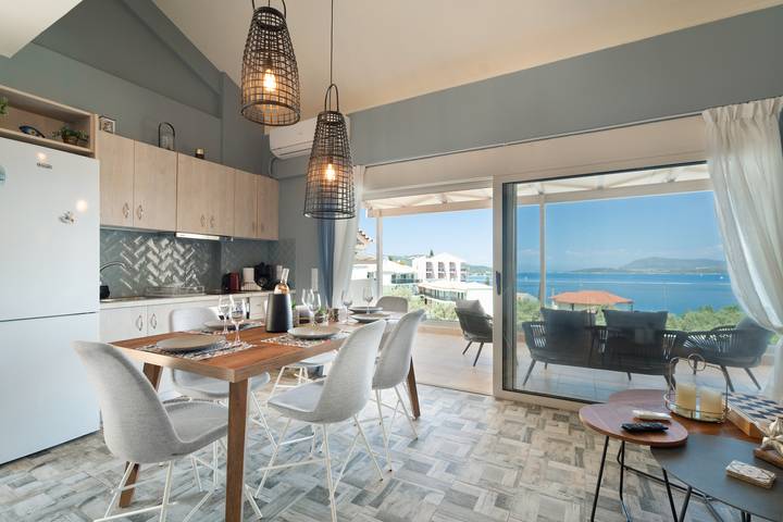 Gîte pour 4 personnes, avec balcon à Leucade - 4