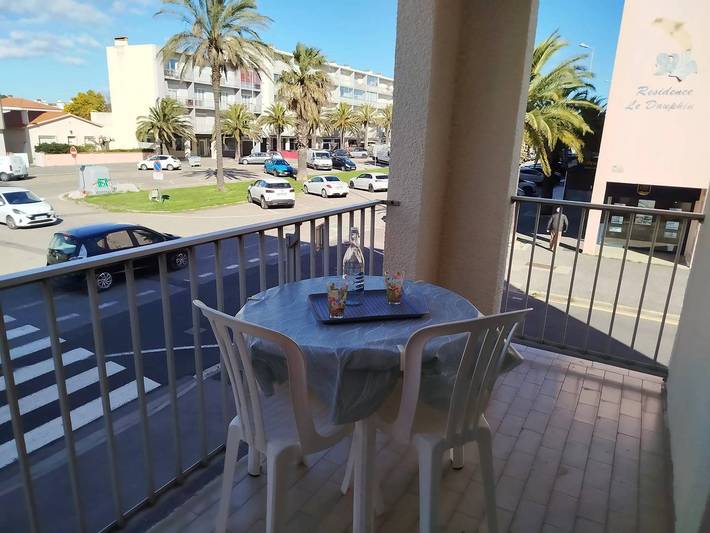 Gîte pour 2 personnes, avec terrasse dans Plage Maillol