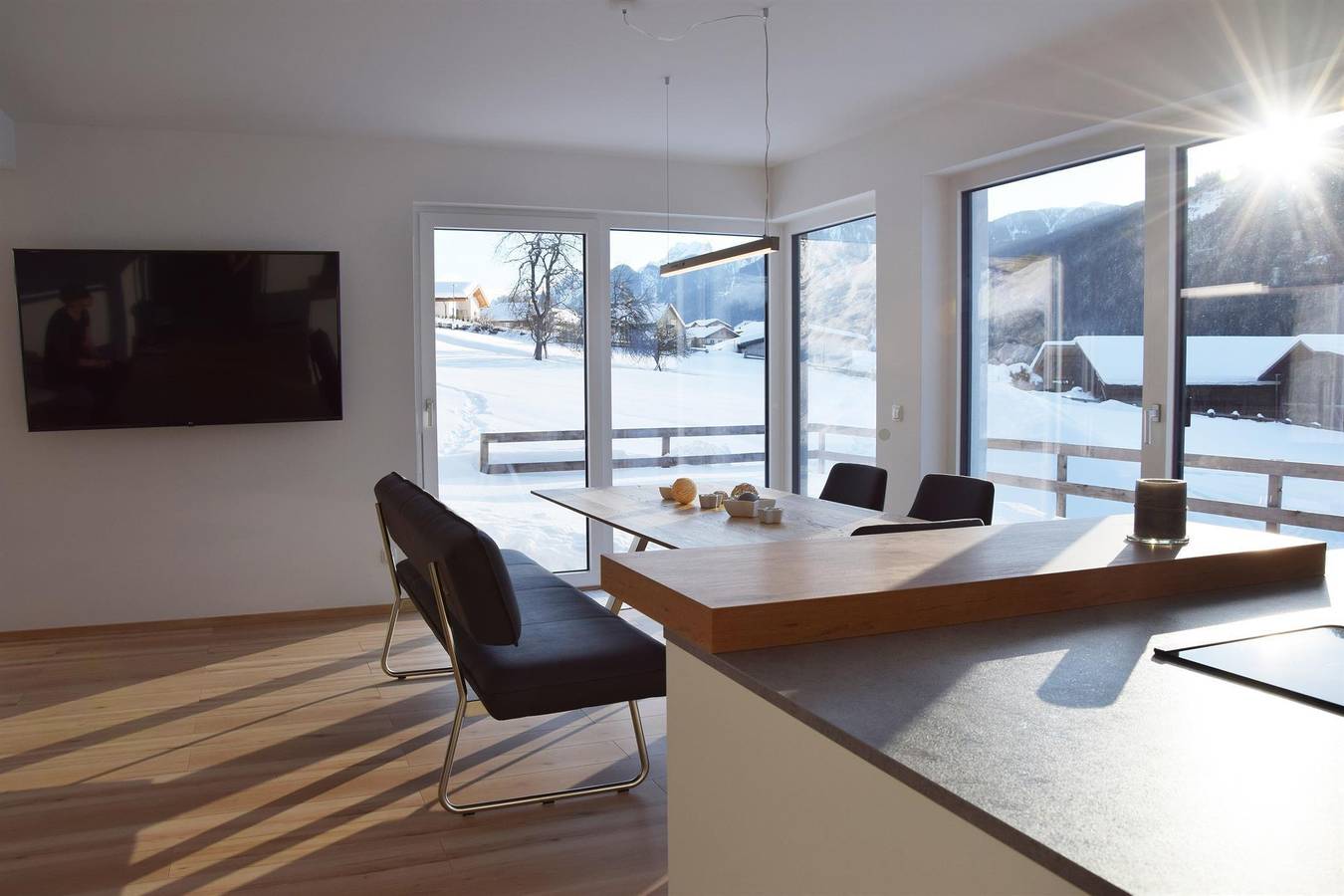 Appartement/Fewo, Dusche und Bad, Wc, 2 Schlafräum in Villgratner Berge, Strassen im Hochpustertal