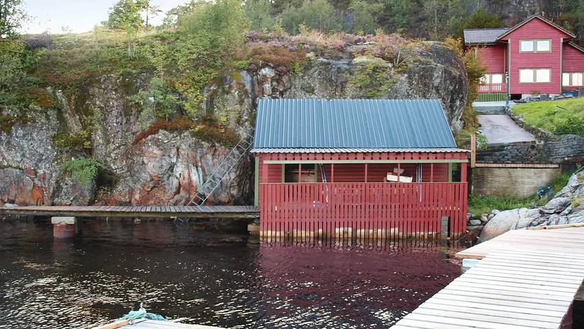 Feriehus for 11 personer, med jacuzzi og terrasse, dyr tillatt i Hordaland