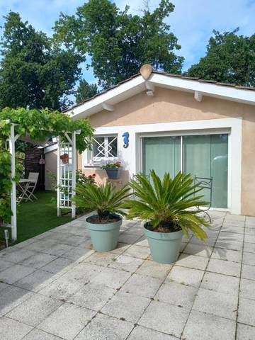 Chambre d’hôte pour 2 personnes, avec terrasse ainsi que jardin et vue à La Teste-de-Buch