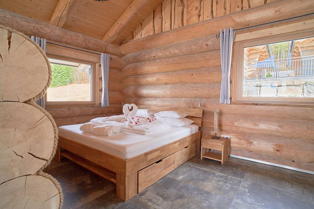 Chalet 4 - Blockhausen Luxus Chalets in Schwarzenberg am Böhmerwald, Bezirk Rohrbach