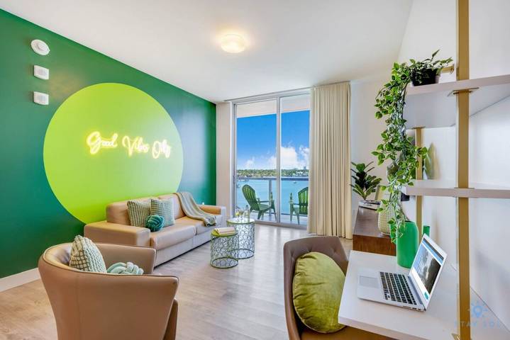 Vacation rental for 6 people, with terrace, with pets in Hollywood Beach (FL)