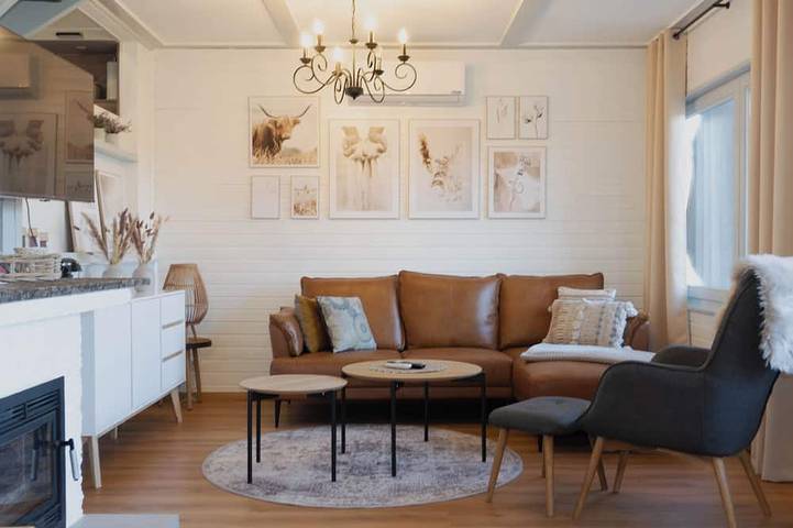 Ferienhaus für 6 Personen, mit Garten und Whirlpool sowie Sauna und Balkon - 1