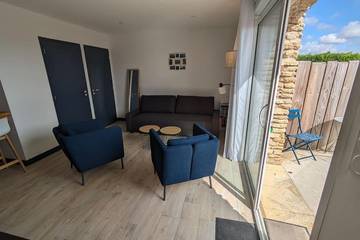 Gîte pour 4 personnes, avec vue et terrasse dans Blaslay