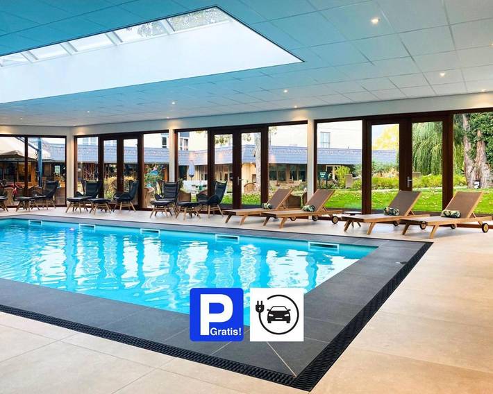 Hôtel pour 2 personnes, avec jardin ainsi que piscine et sauna