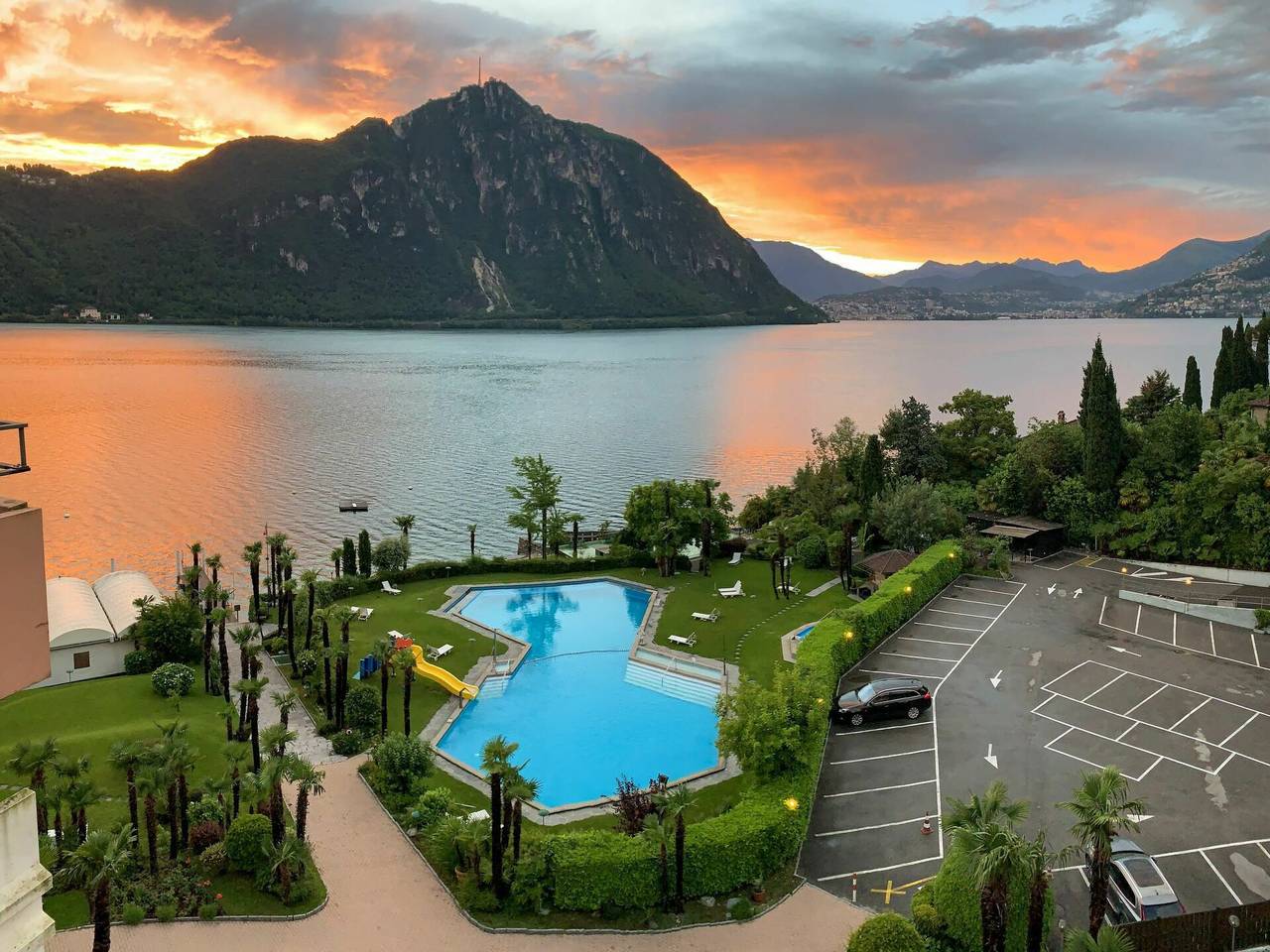 Ganze Wohnung, Bissone 50 - Lakeview App. 214 50.5 in Bissone, Luganersee