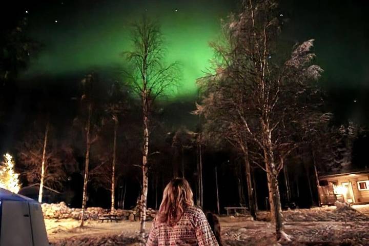 Chalet pour 4 personnes, avec vue sur le lac et sauna ainsi que vue et jardin, animaux acceptés à Rovaniemi - 4