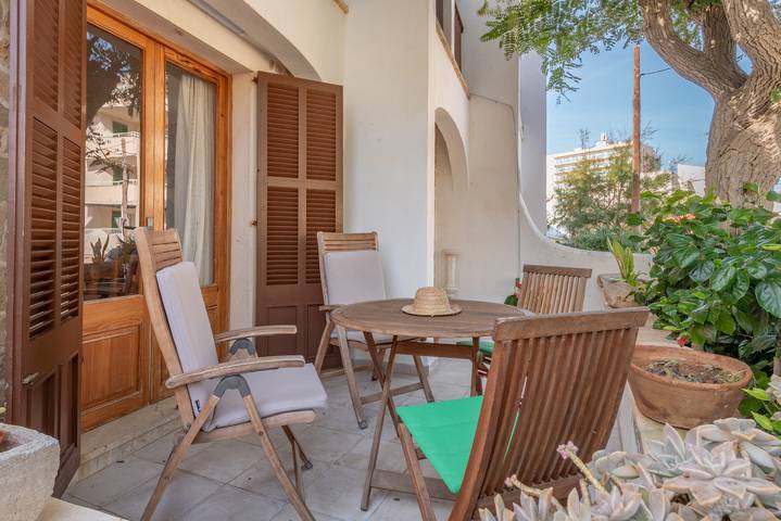 Ferienhaus für 6 Personen, mit Balkon und Garten in Ses Salines