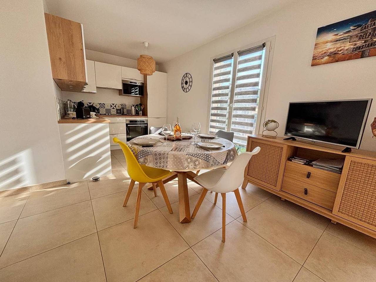 Appartement entier, T3 climatisé en rez-de-jardin -  résidence sécurisée -  piscine in Bormes-les-Mimosas, Parc national de Port-Cros