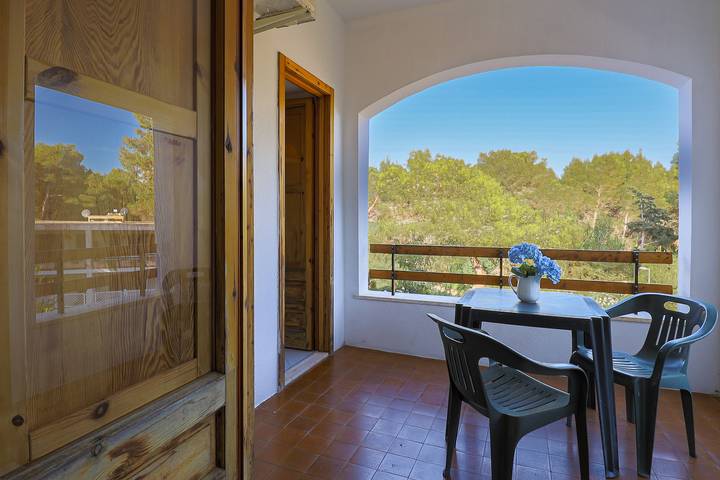 Location de vacances pour 6 personnes, avec vue ainsi que jardin et balcon à Campo Verde