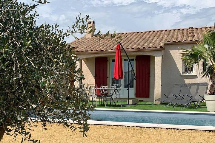 Location de vacances pour 5 personnes, avec jardin et piscine, animaux acceptés à Allègre-les-Fumades - 4