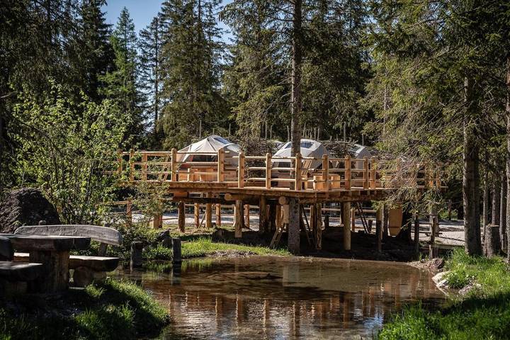 Camping für 2 Personen, mit Whirlpool und Terrasse sowie Kinderpool und Pool in Südtirol - 2