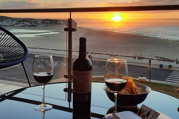 Apartamento de férias para 5 pessoas, com jacuzzi e varanda em Foz do Arelho