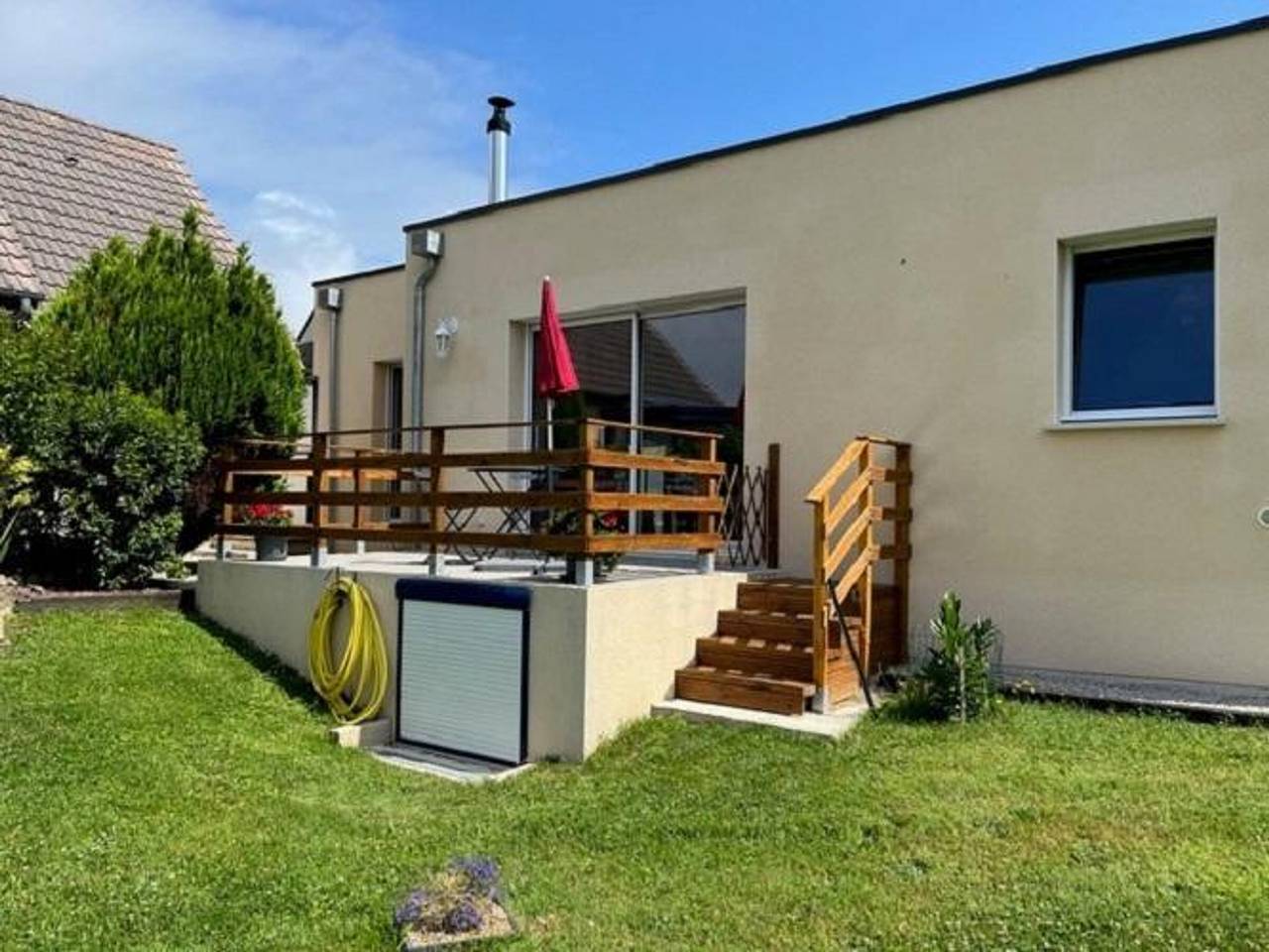 Casa cómoda cerca de la playa con estacionamiento y admite mascotas in Barneville-Carteret, Côte de la Déroute