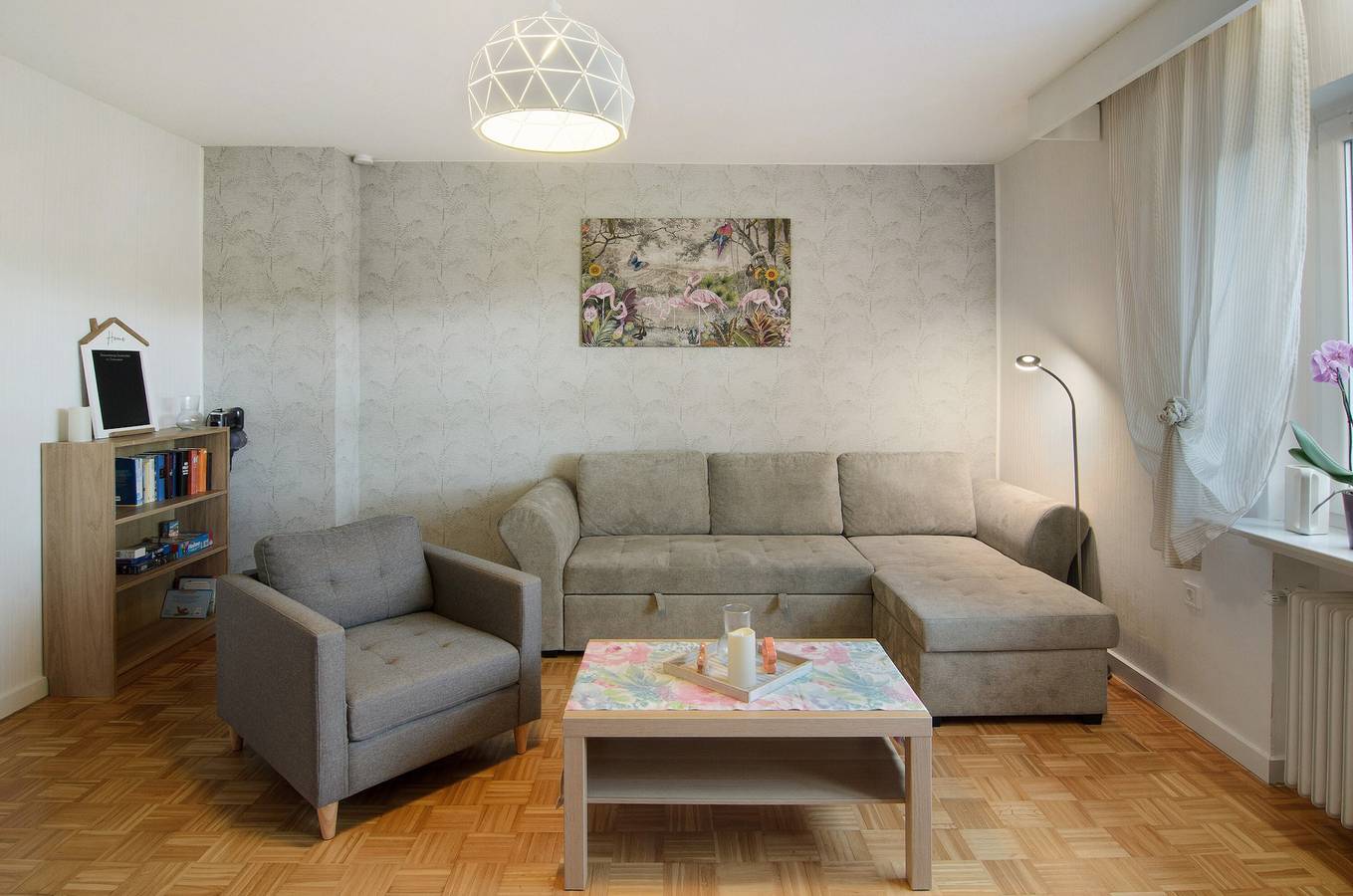 Appartement entier, Appartement 'Ferienwohnung Storchenblick' avec vue sur les montagnes, balcon et Wi-Fi in Meinhard, Werratal