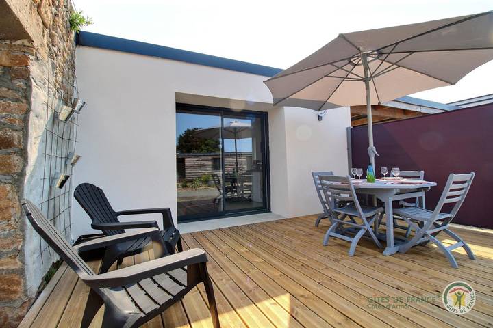 Gîte pour 3 personnes, avec terrasse et jardin - 1