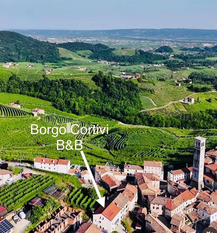 B&b per 3 persone, con Giardino e Panorama a Valdobbiadene