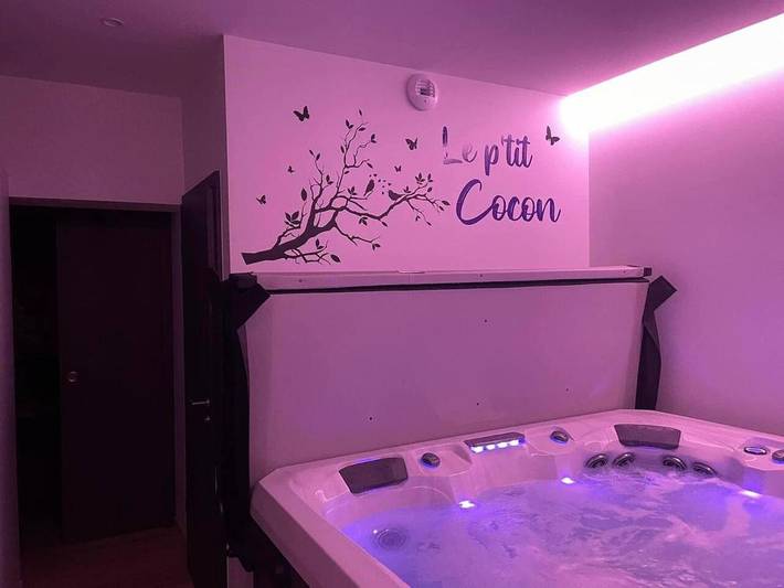 Appartement de vacances pour 2 personnes, avec jacuzzi et terrasse