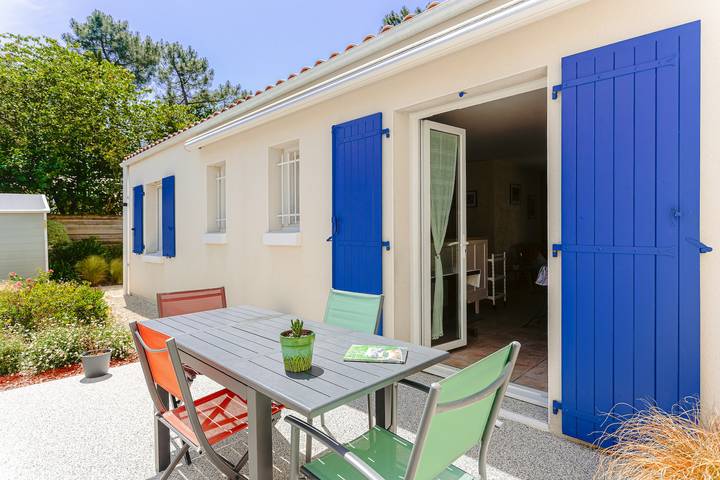 Location de vacances pour 5 personnes, avec jardin à Le Château-d'Oléron