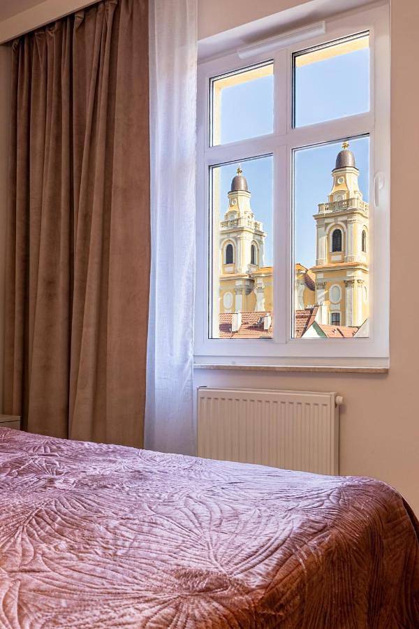 Apartament wakacyjny dla 4 osób, z balkon i widok w Głogów