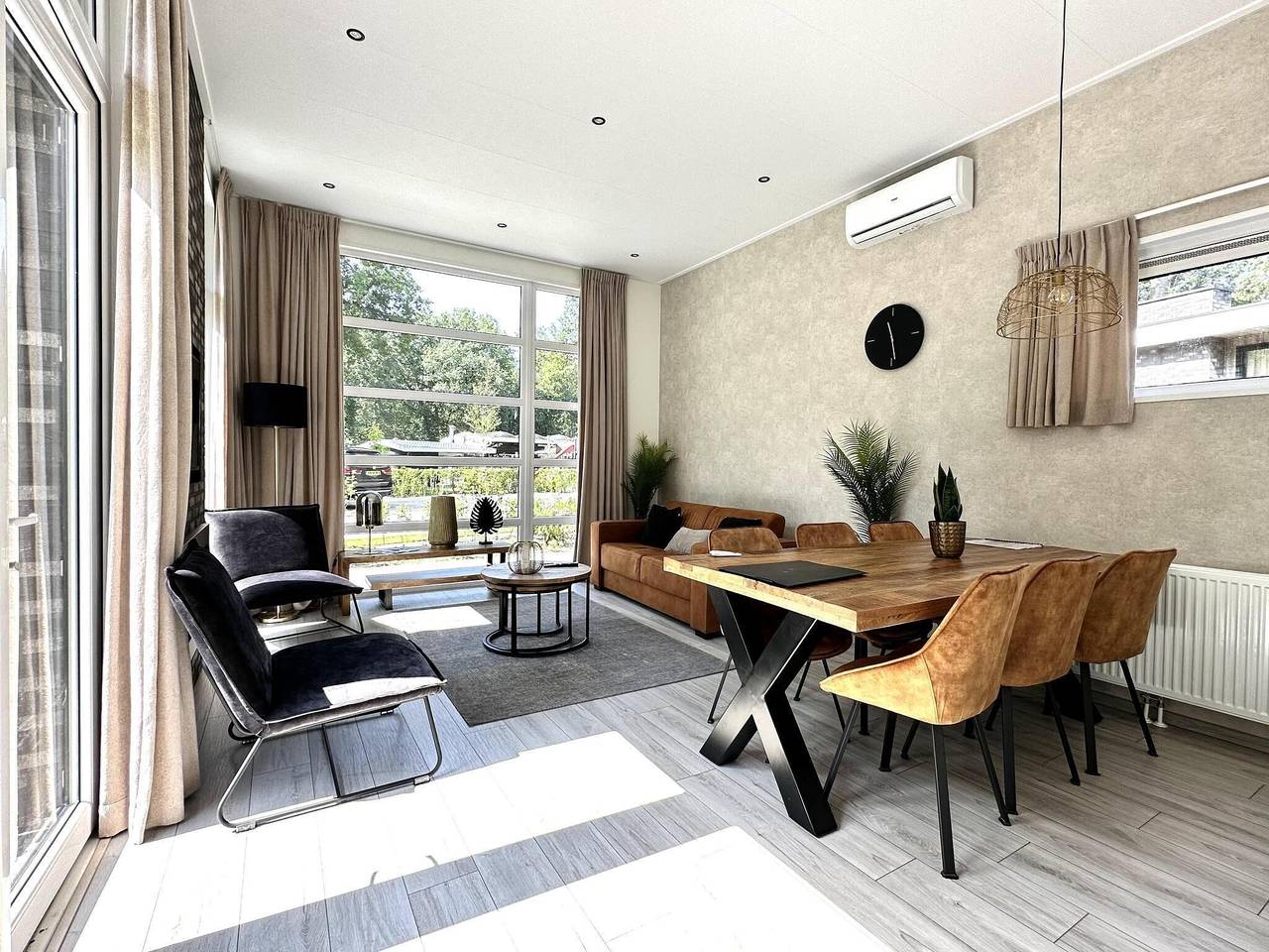 Natuurparkchalet in Hoenderloo in Veluwe