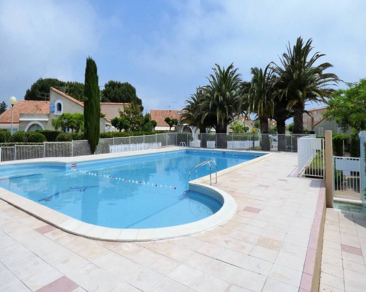 Ganze Ferienwohnung, Pavilion in residence with swimming pool in Valras-Plage, Côte d'Améthyste