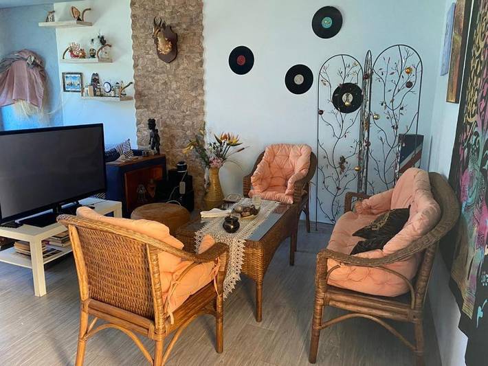 Appartement de vacances pour 3 personnes, avec piscine ainsi que vue et jardin, animaux acceptés