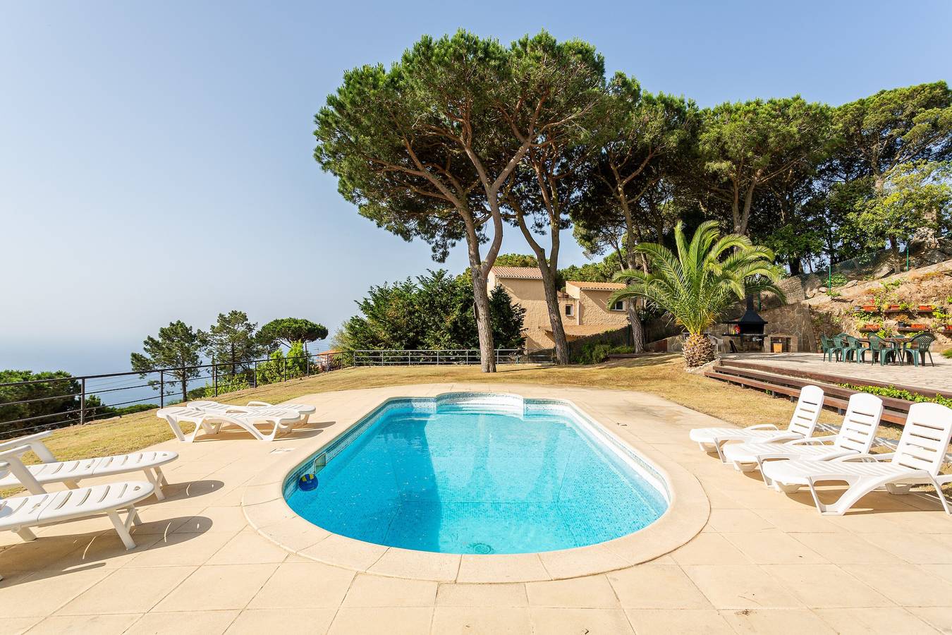 Villa 'La Venta' – Großes Haus mit Meerblick, privatem beheiztem Pool & Klimaanlage in Lloret de Mar, Costa Brava