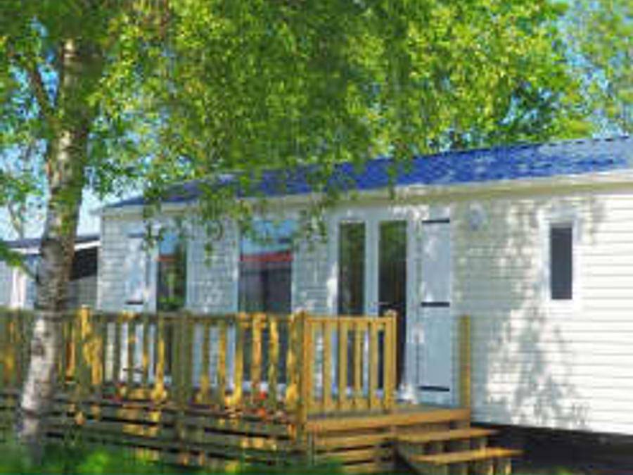 Siblu Camping Lauwersoog - Mobilhome 4 personas - Mobil home Elégance 2 habitaciones (4 pers) terraza in Lauwersmeer, Mar del Norte Holanda