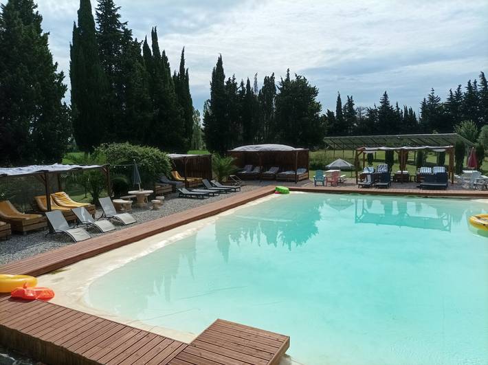 Gîte pour 5 personnes, avec Piscine à Fontcouverte - 2