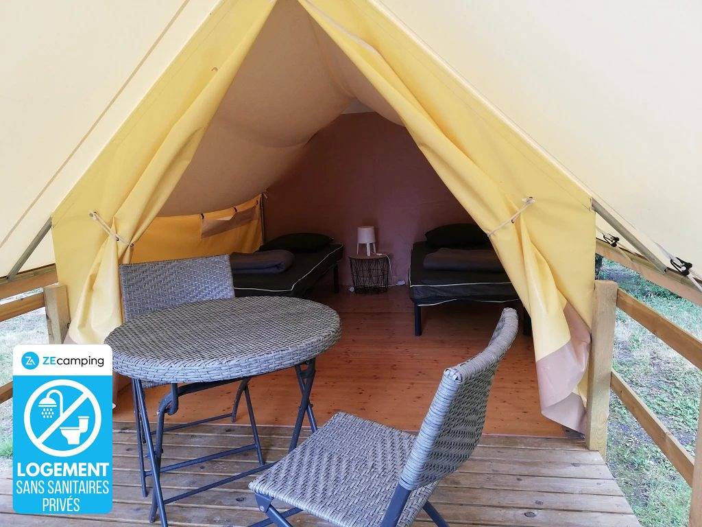 Zecamping 3* pet friendly tente Bbq 2 pers in Savigny-en-Véron, Vallée de la Loire