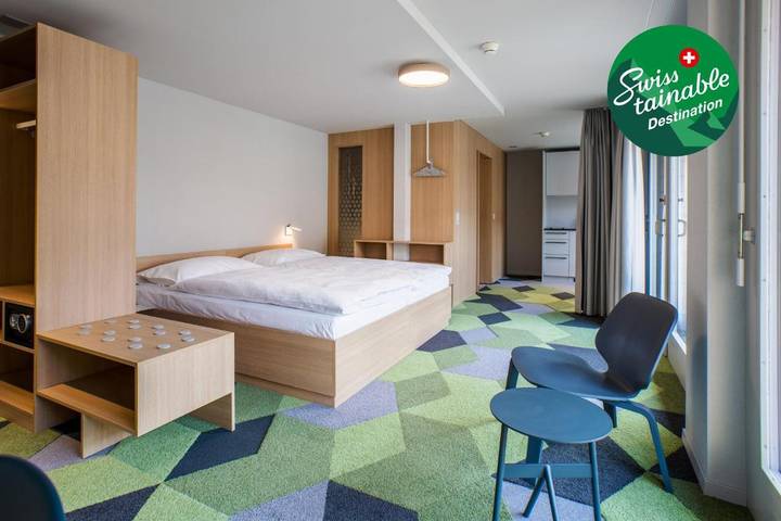 Hôtel pour 2 personnes, avec Terrasse ainsi que Jardin et Vue à Thun