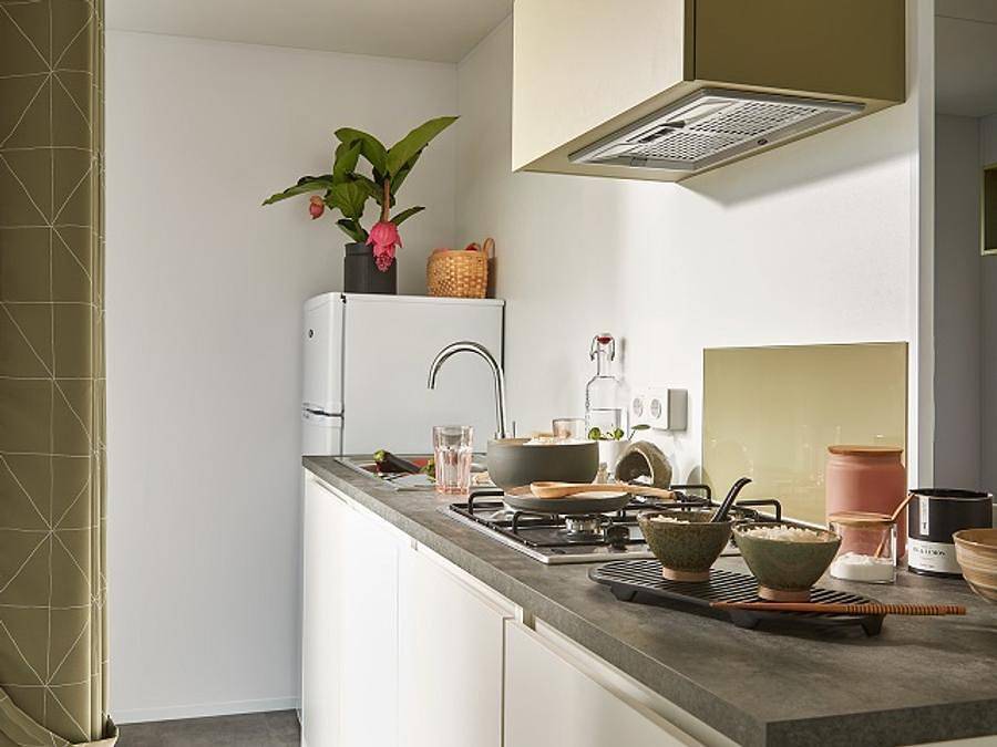 Camping maeva Escapades Millau Plage - Mobilheim 4 personen - 2 Zimmer in Millau, Parc naturel régional des Grands Causses