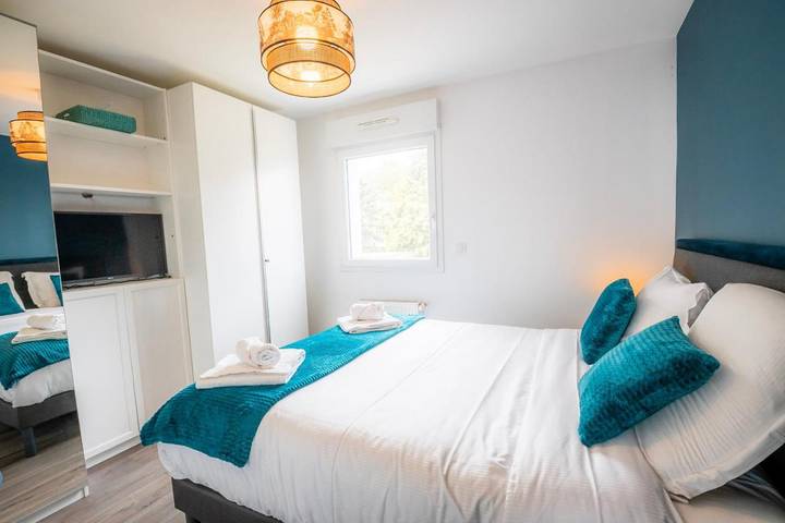 Location de vacances pour 6 personnes, avec terrasse et vue à Ranville - 4