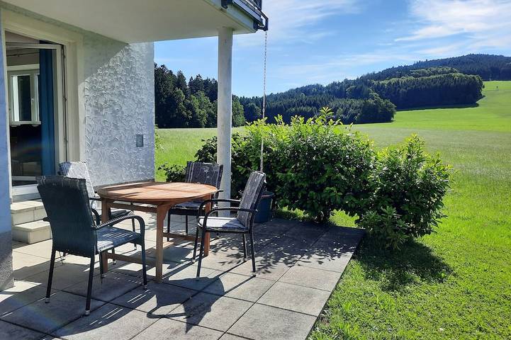 Ferienwohnung für 5 Personen, mit Garten