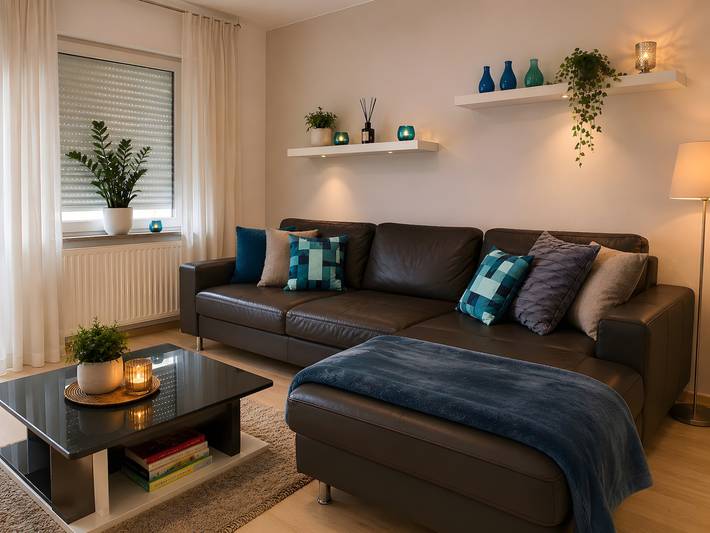 Ferienwohnung für 2 Personen, mit Balkon und Garten, kinderfreundlich in Köln
