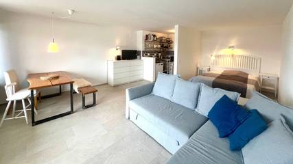 Ferienwohnung für 2 Personen, mit Ausblick und Balkon, mit Haustier in Lechbruck am See