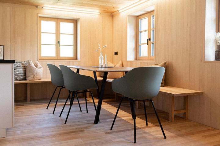 Vakantiewoning voor 4 personen, met tuin en uitzicht in Au